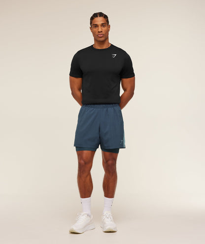 Sport 5\" 2 in 1 Shorts - US 7813