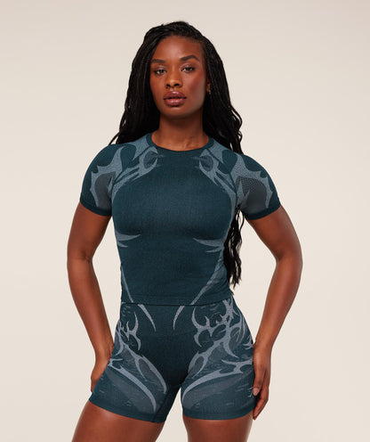 Storm Seamless Short Sleeve Top - US 7068