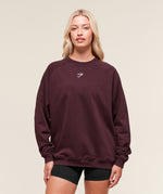Training Oversized Fleece Sweatshirt - US 8658