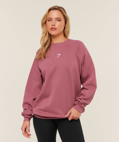 Training Oversized Fleece Sweatshirt - US 8592