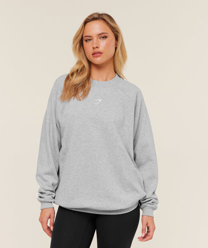 Training Oversized Fleece Sweatshirt - US 3525