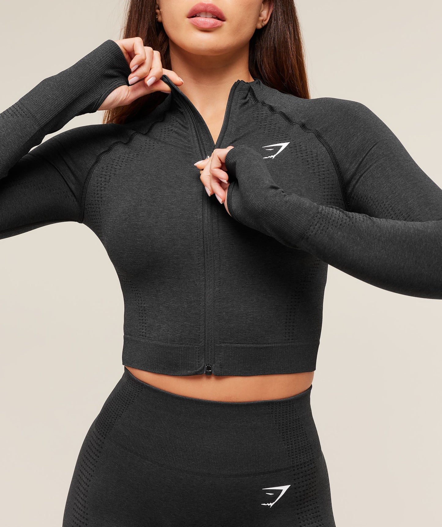Vital Seamless Midi Zip 2.0 Pullover - US 0136
