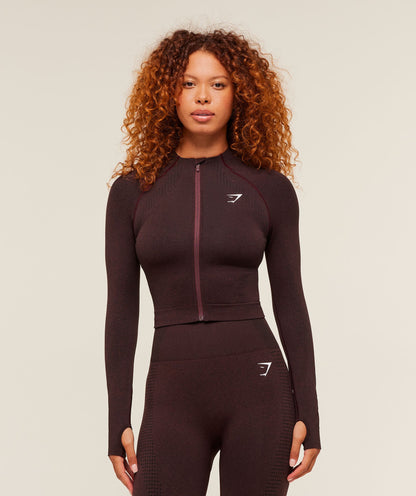 Vital Seamless Midi Zip 2.0 Pullover - US 3447