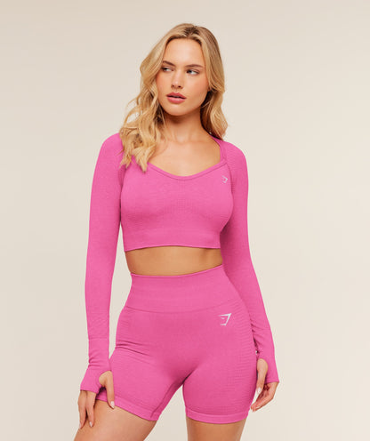 Vital Sweetheart Neck Crop Top - US 1907